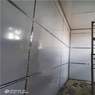 江北房山循环经济园垃圾处理站外饰抗爆墙工程